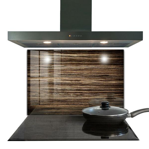 Kitchen splashback Oak wood texture