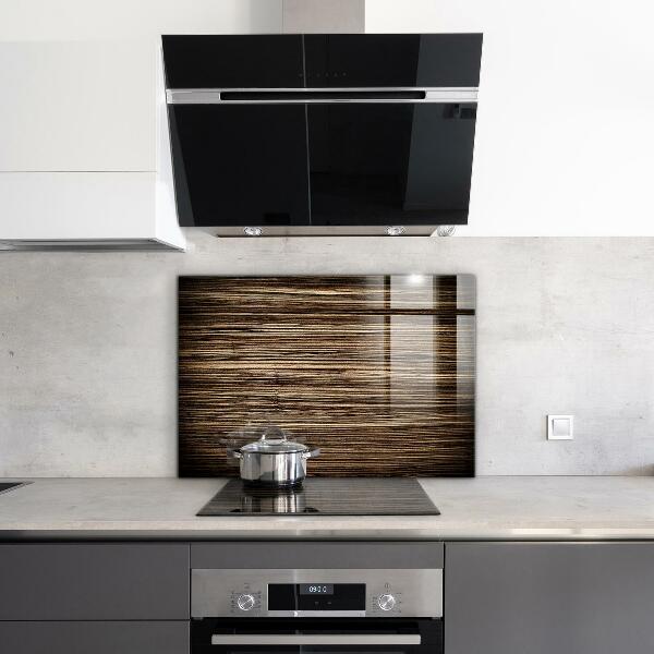 Kitchen splashback Oak wood texture