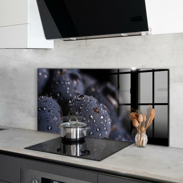 Kitchen splashback Juicy blueberries