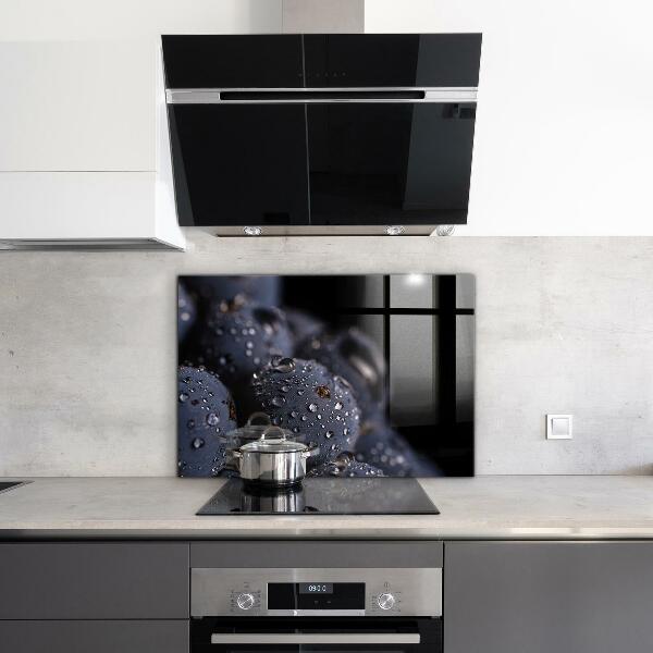 Kitchen splashback Juicy blueberries