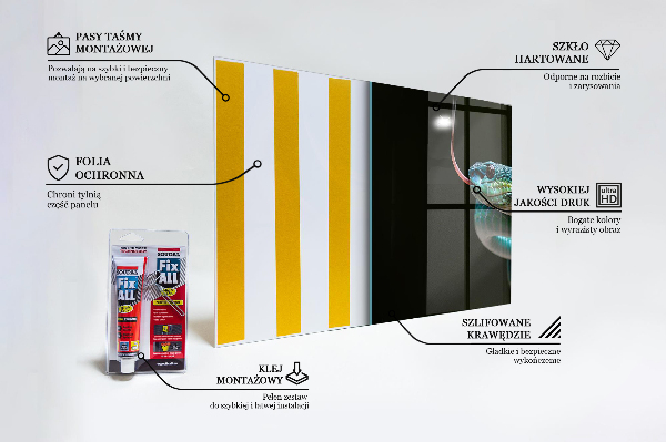 Kitchen splashback Snake wildlife