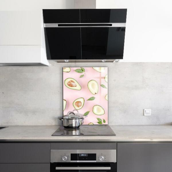 Kitchen splashback Composition with avocado