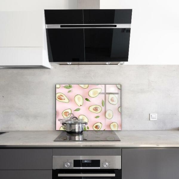 Kitchen splashback Composition with avocado