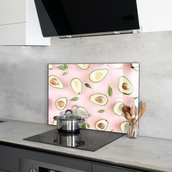 Kitchen splashback Composition with avocado