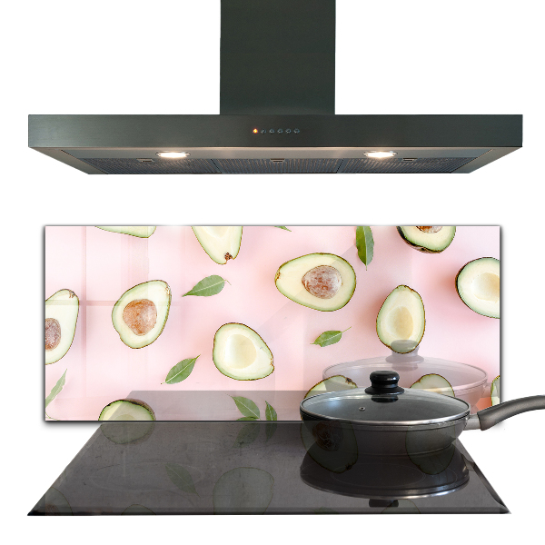 Kitchen splashback Composition with avocado