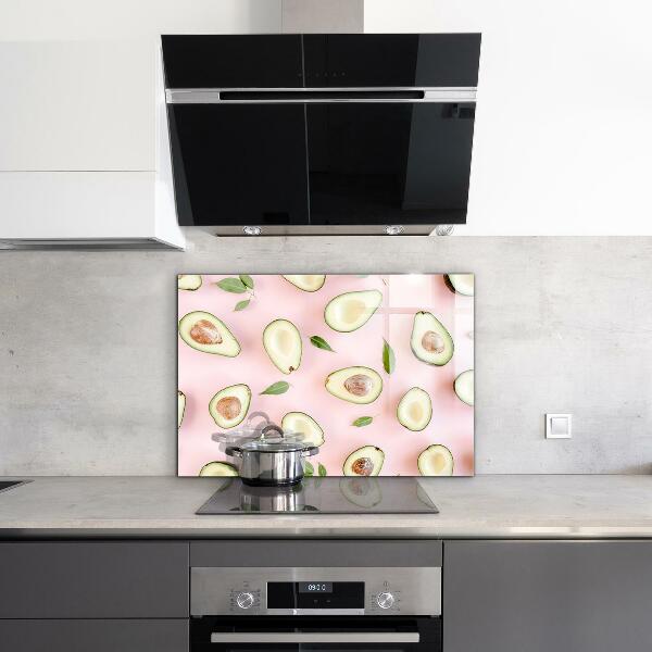 Kitchen splashback Composition with avocado