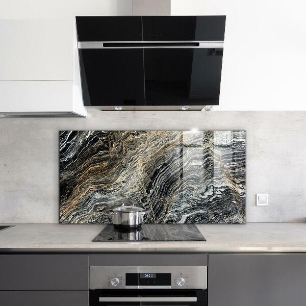 Kitchen splashback Marble granite texture