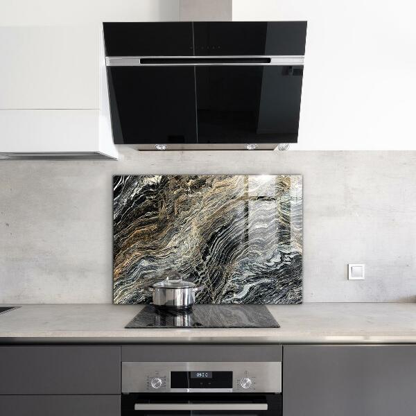 Kitchen splashback Marble granite texture
