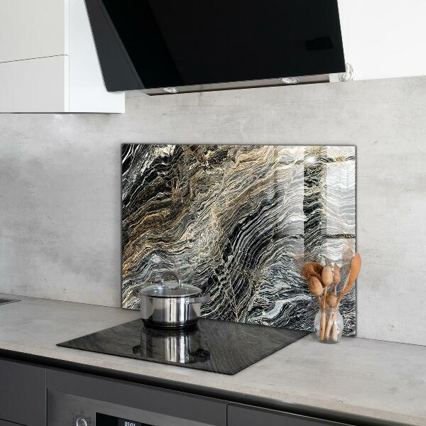 Kitchen splashback Marble granite texture