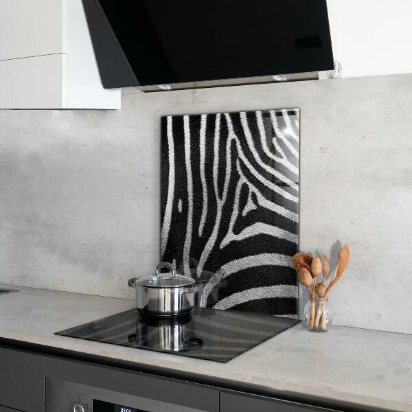 Kitchen splashback Zebra skin african ext