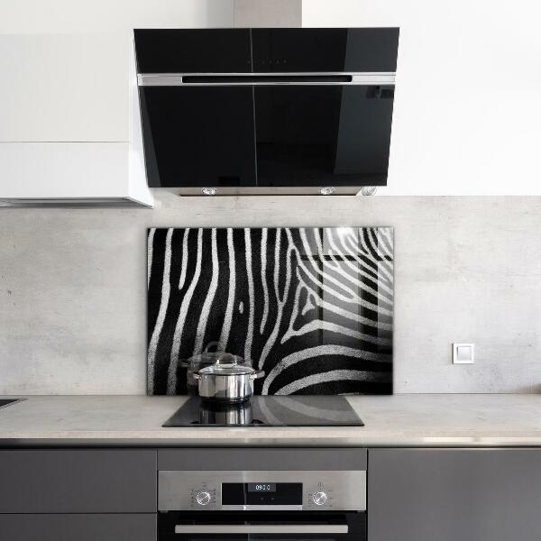 Kitchen splashback Zebra skin african ext