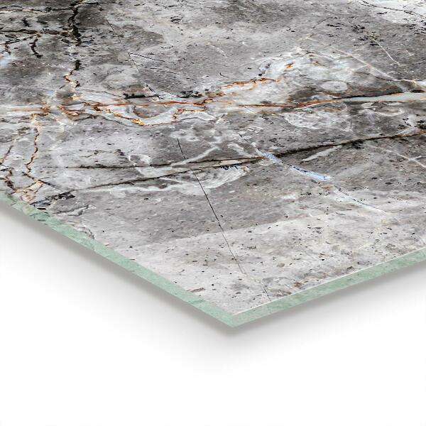 Kitchen splashback Gray granite marble stone