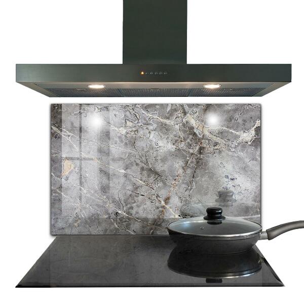 Kitchen splashback Gray granite marble stone