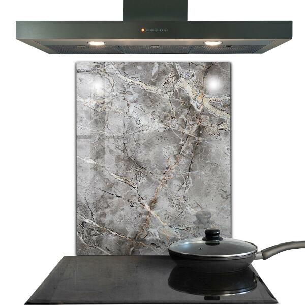 Kitchen splashback Gray granite marble stone