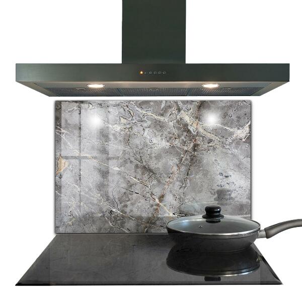 Kitchen splashback Gray granite marble stone