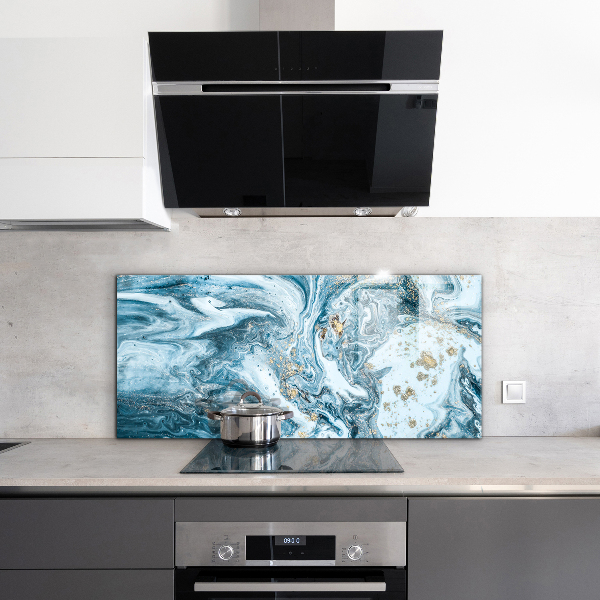 Cooker splashback Marble agate abstract