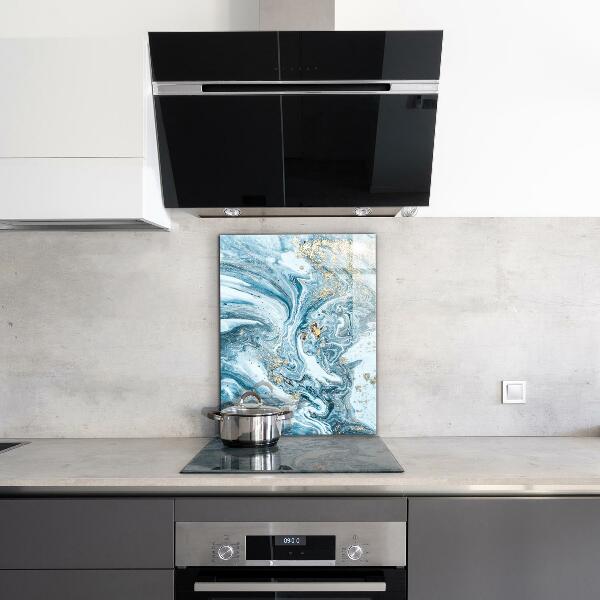 Cooker splashback Marble agate abstract