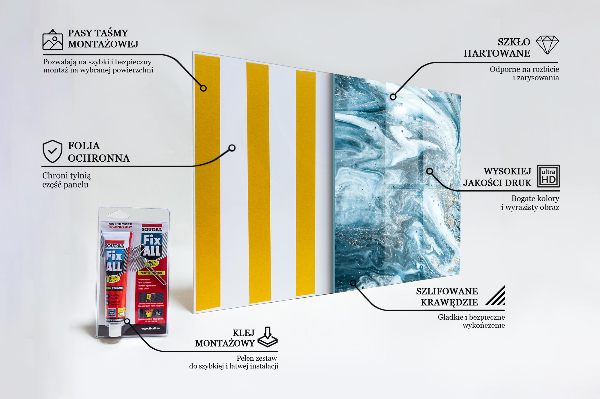 Cooker splashback Marble agate abstract