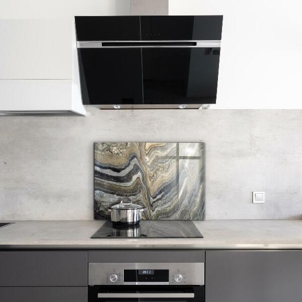 Oven splashback Granite stone marble texture