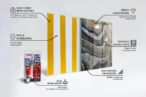 Oven splashback Granite stone marble texture