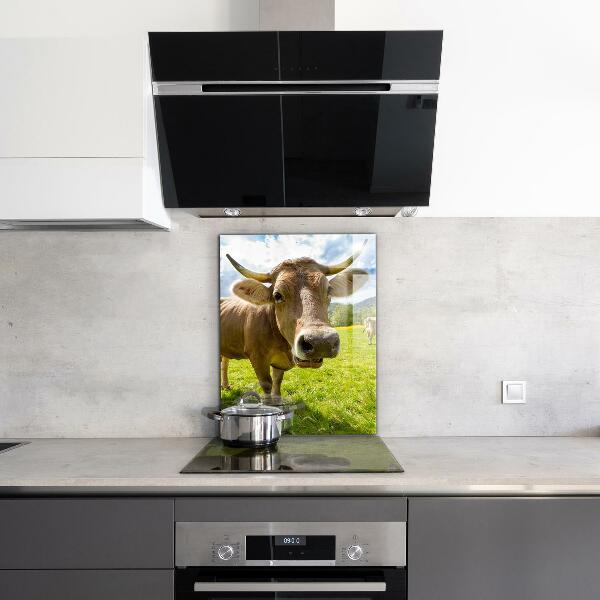 Kitchen splashback Rural climate krowa pole