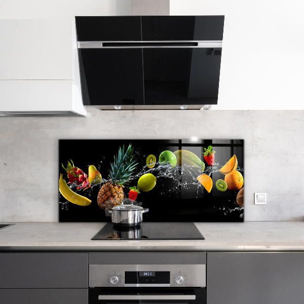 Kitchen splashback Juicy fruits composition