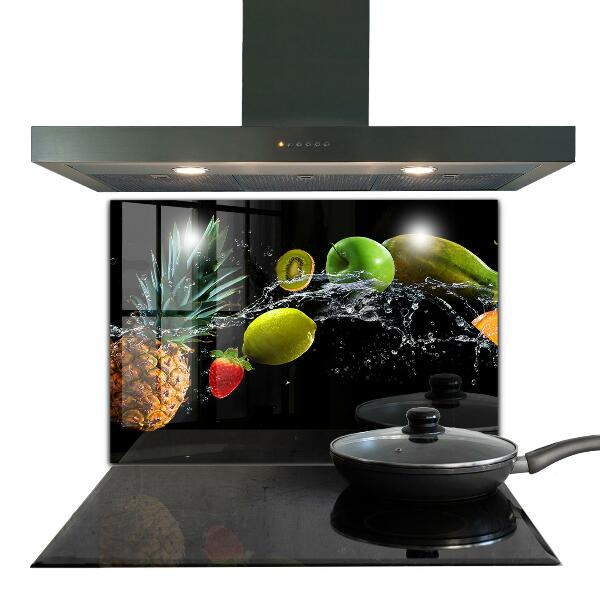 Kitchen splashback Juicy fruits composition