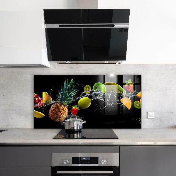 Kitchen splashback Juicy fruits composition