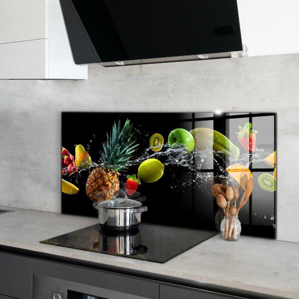 Kitchen splashback Juicy fruits composition