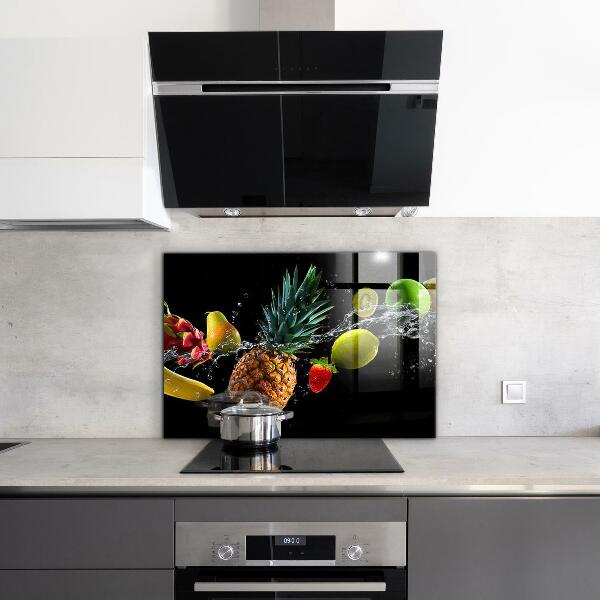 Kitchen splashback Juicy fruits composition