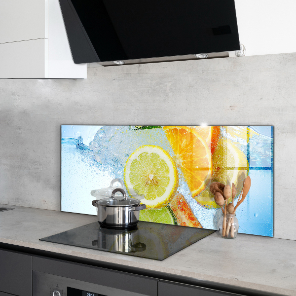 Kitchen splashback Juicy citrus refreshment