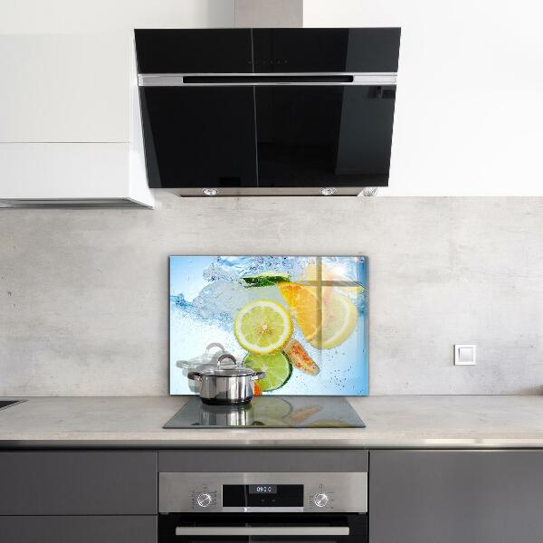 Kitchen splashback Juicy citrus refreshment