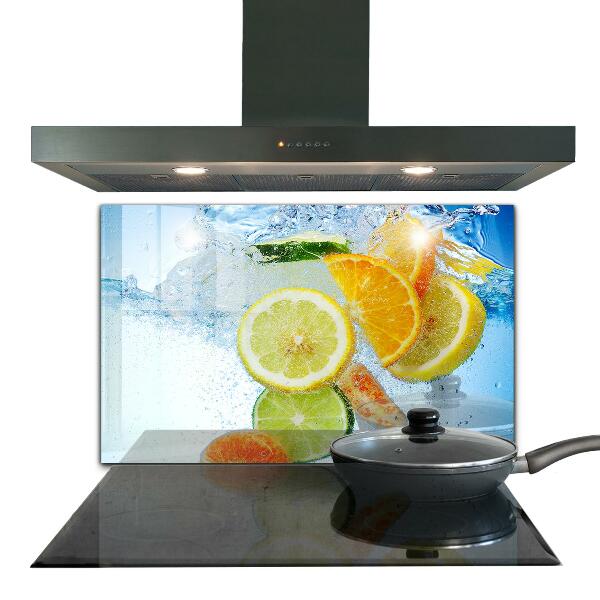 Kitchen splashback Juicy citrus refreshment