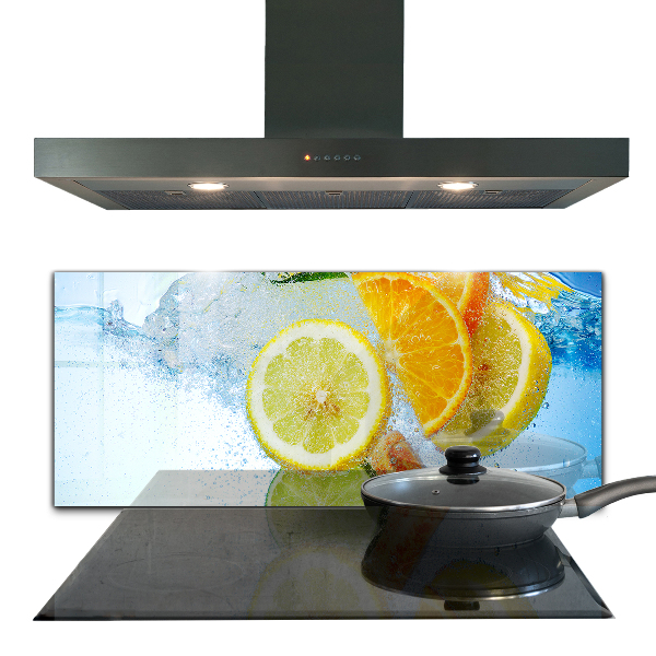 Kitchen splashback Juicy citrus refreshment