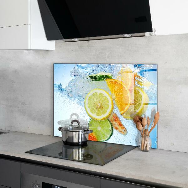 Kitchen splashback Juicy citrus refreshment