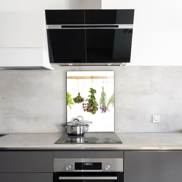 Kitchen splashback Dried herbs healthy diet