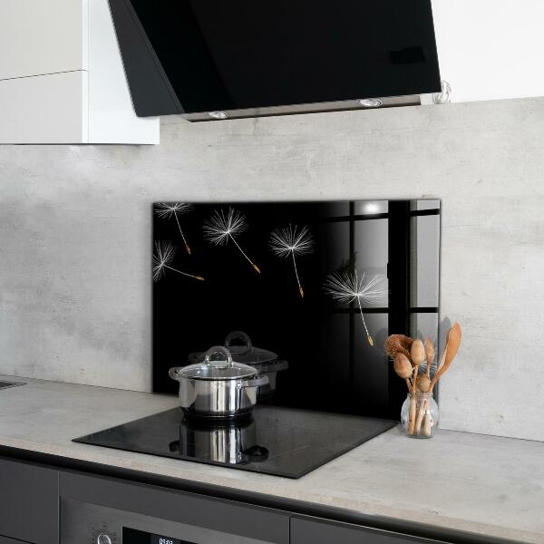 Kitchen splashback Dandelions in the wind