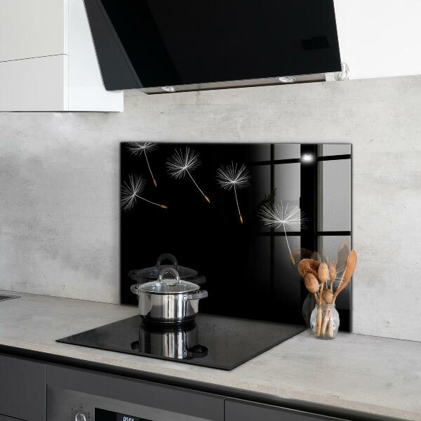 Kitchen splashback Dandelions in the wind