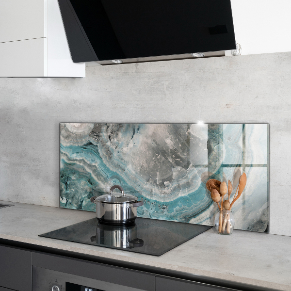 Cooker splashback Abstract color swirl pattern