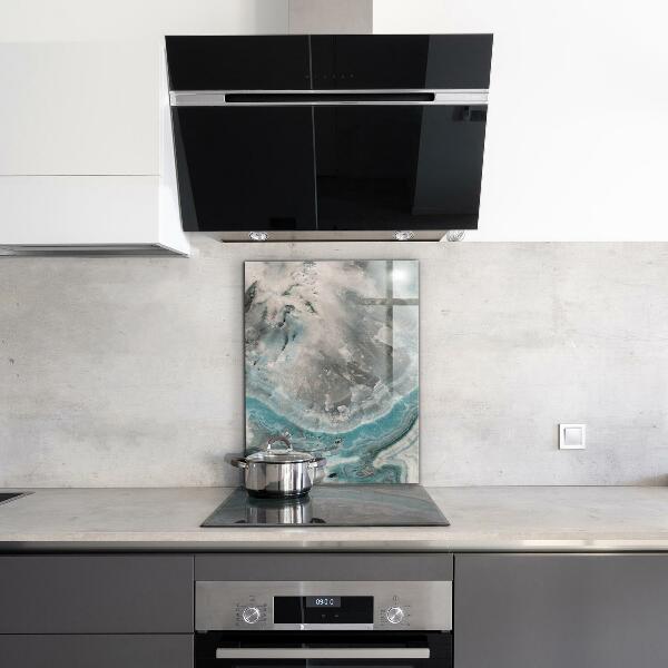 Cooker splashback Abstract color swirl pattern