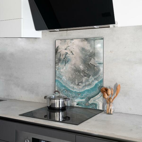 Cooker splashback Abstract color swirl pattern