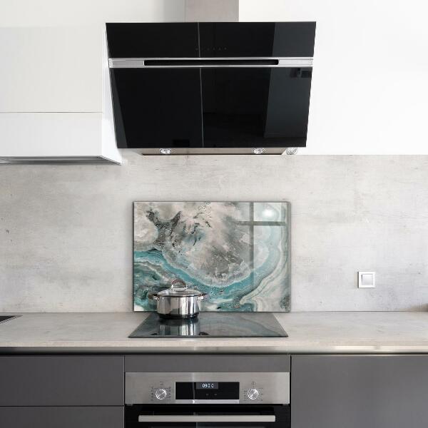 Cooker splashback Abstract color swirl pattern