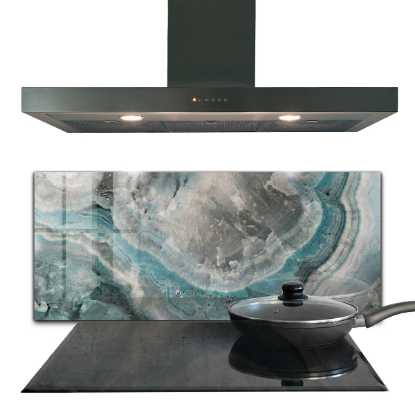Cooker splashback Abstract color swirl pattern