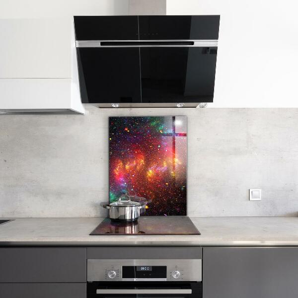 Cooker splashback Galaxy chaos fantasy