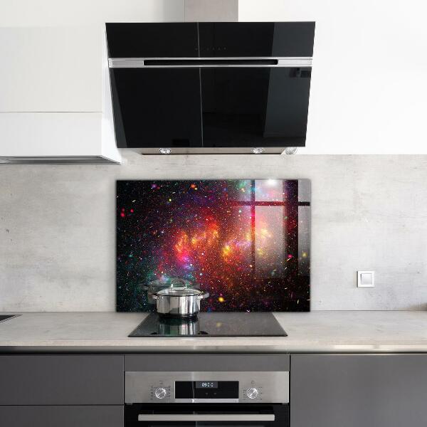 Cooker splashback Galaxy chaos fantasy