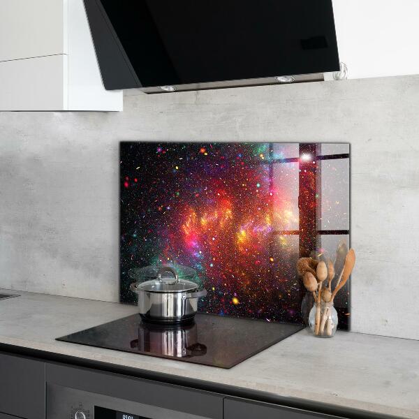 Cooker splashback Galaxy chaos fantasy