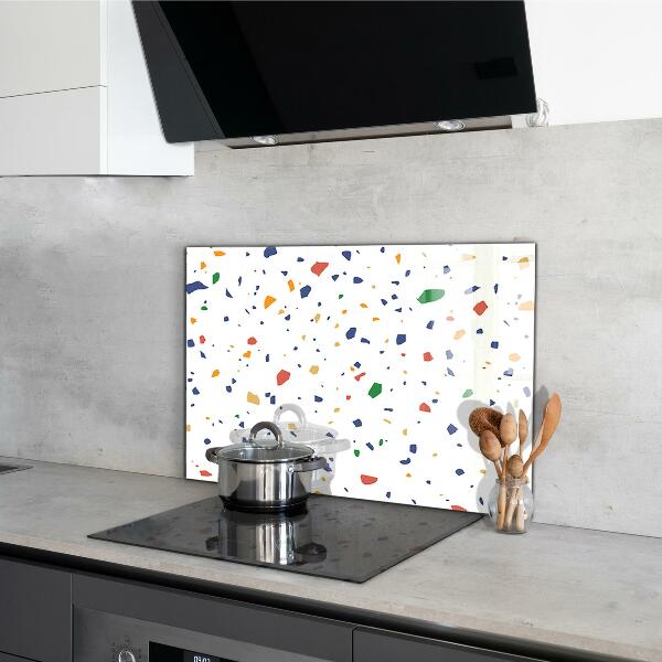 Kitchen splashback Terrazzo terrazzo pebbles