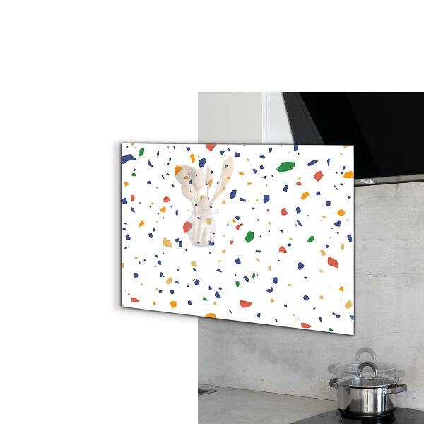 Kitchen splashback Terrazzo terrazzo pebbles