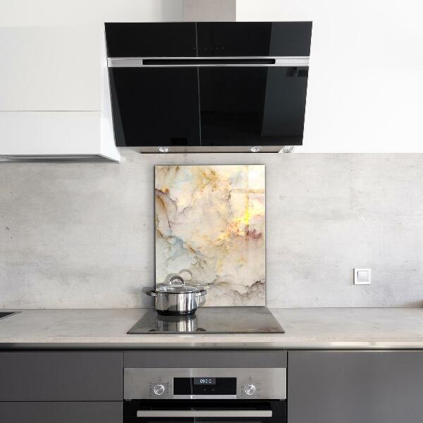 Cooker splashback Abstract marble