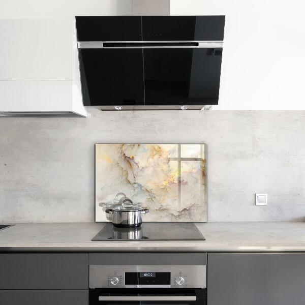 Cooker splashback Abstract marble